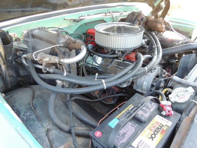 1969 Green and White Chevrolet C/K Pickup 1500 Pick up