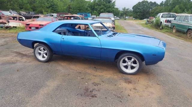 1969 Blue Chevrolet Camaro Coupe