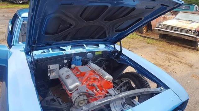 1969 Blue Chevrolet Camaro Coupe