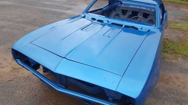 1969 Blue Chevrolet Camaro Coupe