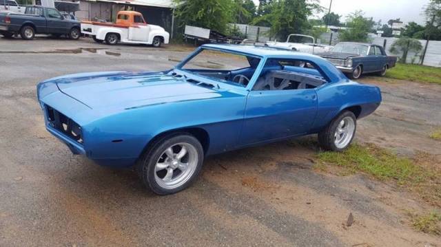 1969 Blue Chevrolet Camaro Coupe