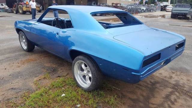 1969 Blue Chevrolet Camaro Coupe