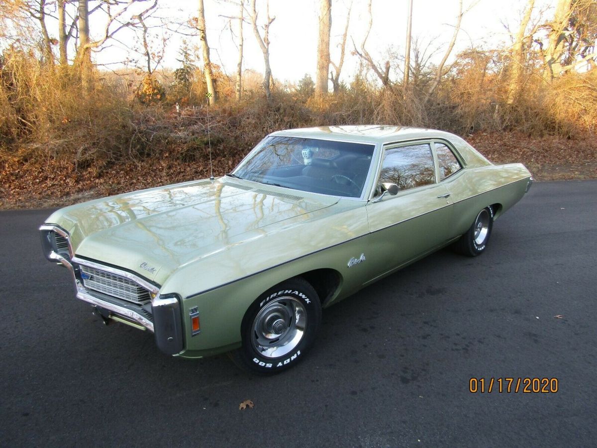 1969 Green Chevrolet Bel Air/150/210 Sedan