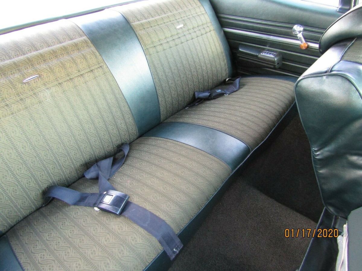 1969 Green Chevrolet Bel Air/150/210 Sedan