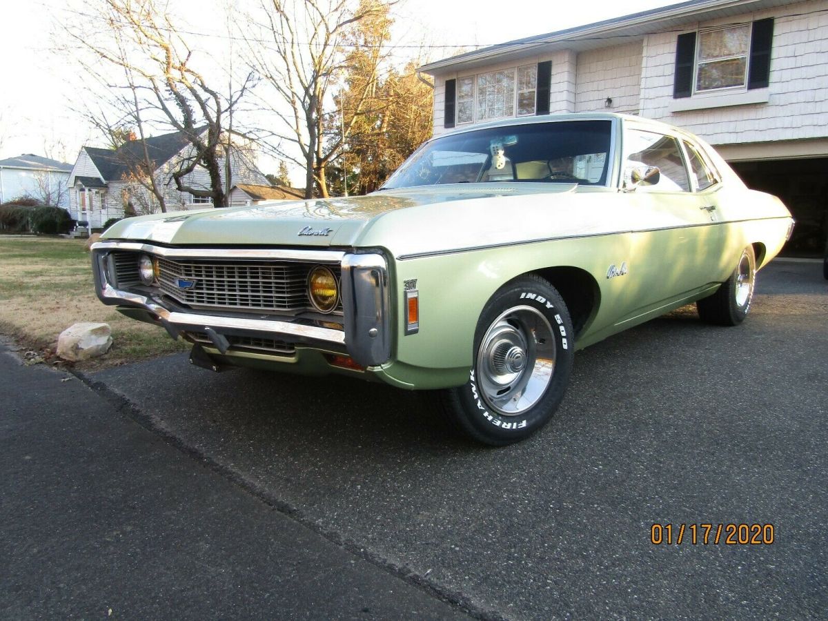 1969 Green Chevrolet Bel Air/150/210 Sedan