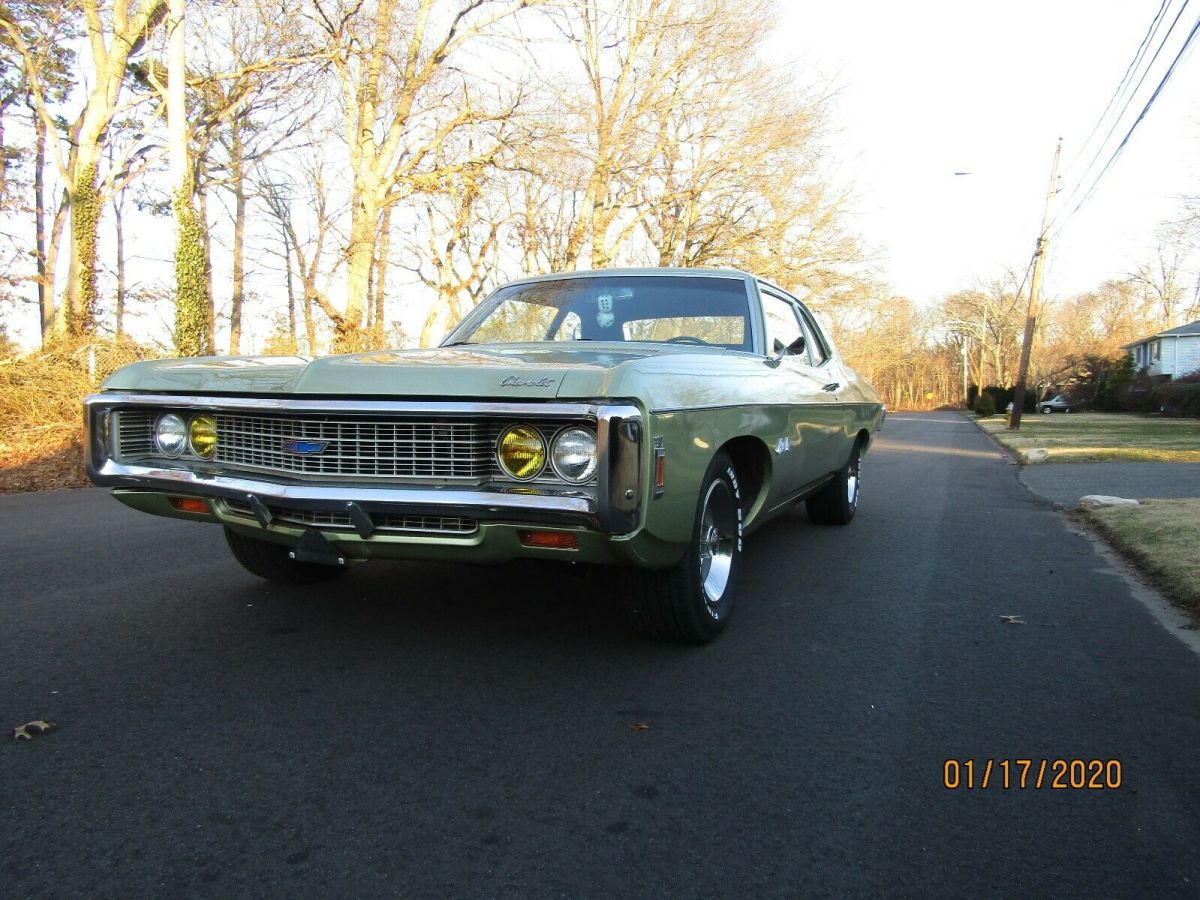 1969 Green Chevrolet Bel Air/150/210 Sedan