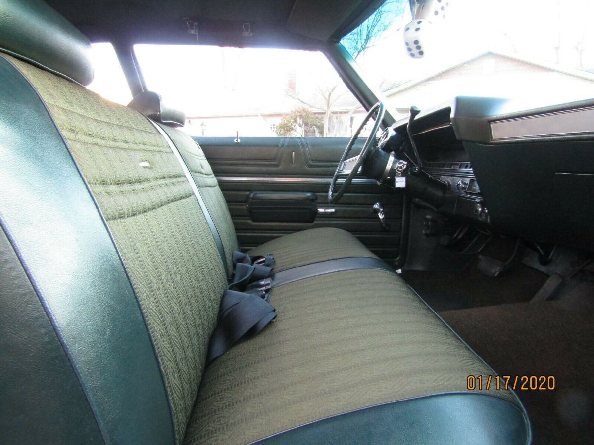 1969 Green Chevrolet Bel Air/150/210 Sedan