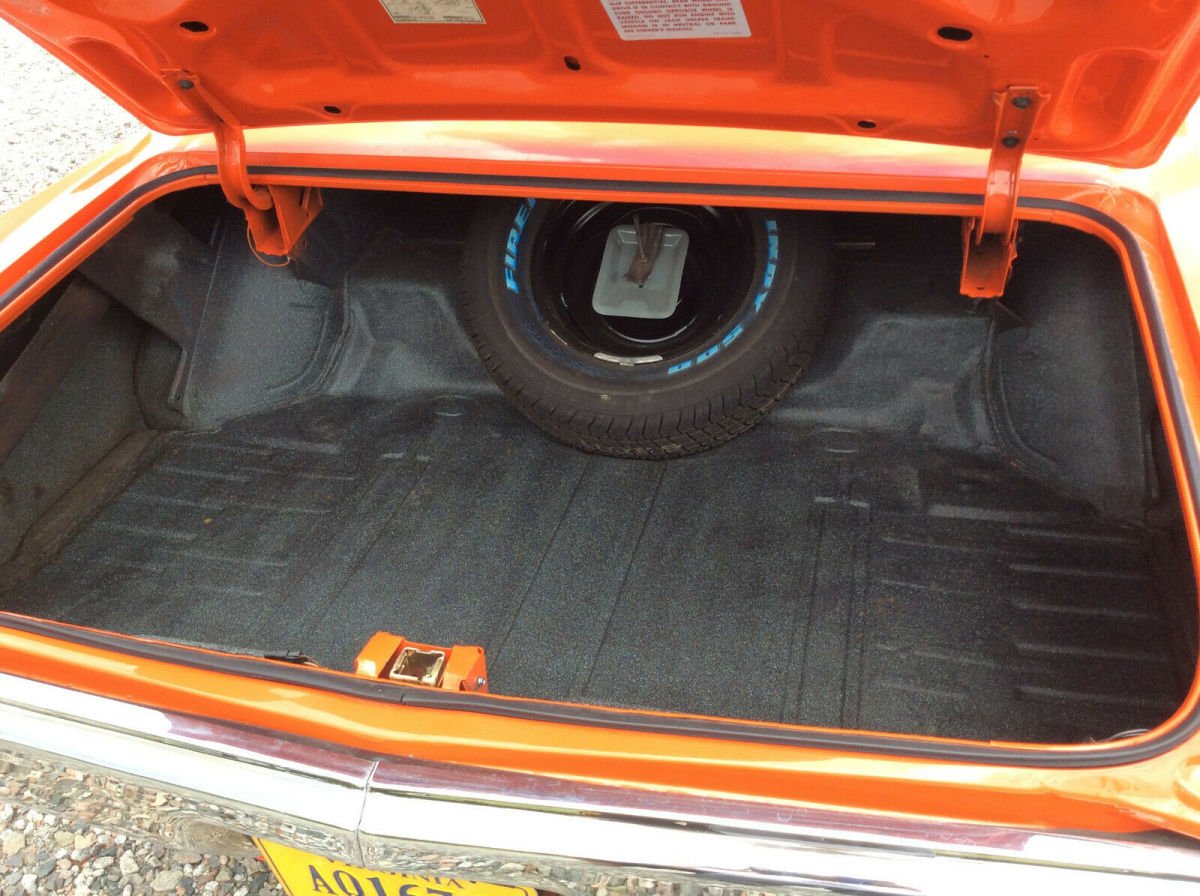 1969 Orange Chevrolet Bel Air/150/210 Sedan