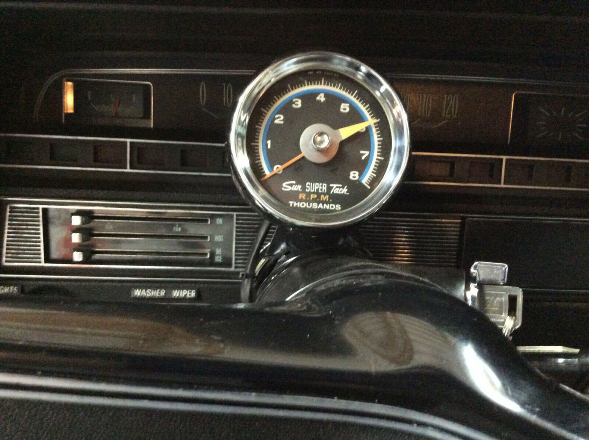 1969 Orange Chevrolet Bel Air/150/210 Sedan