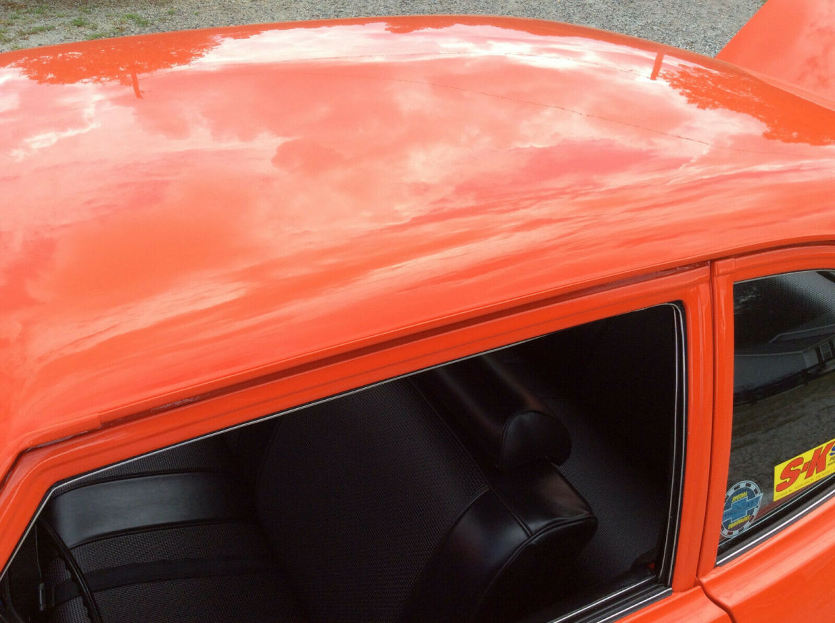 1969 Orange Chevrolet Bel Air/150/210 Sedan