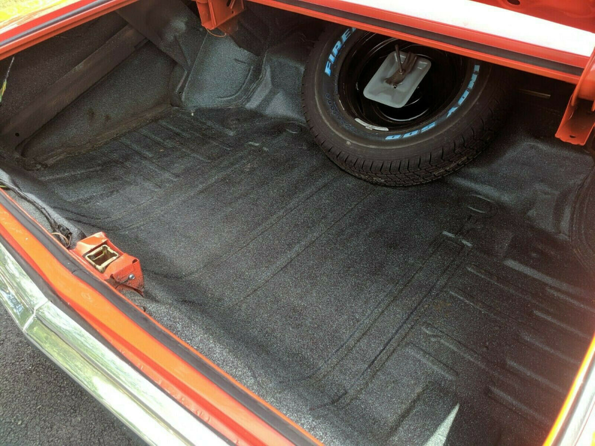 1969 Orange Chevrolet Bel Air/150/210 Sedan
