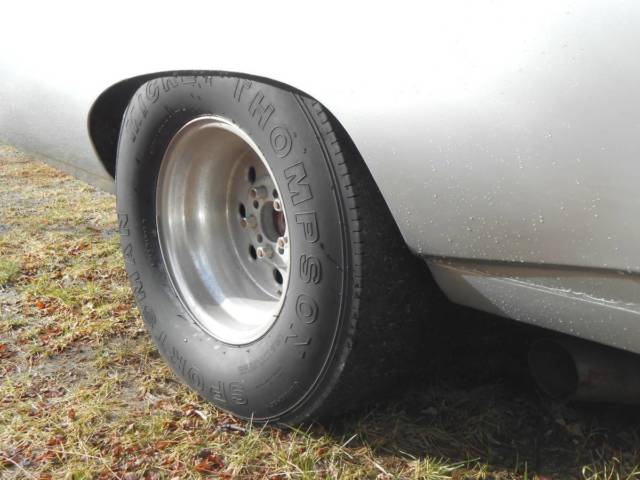 1969 Silver Chevrolet Biscayne Coupe