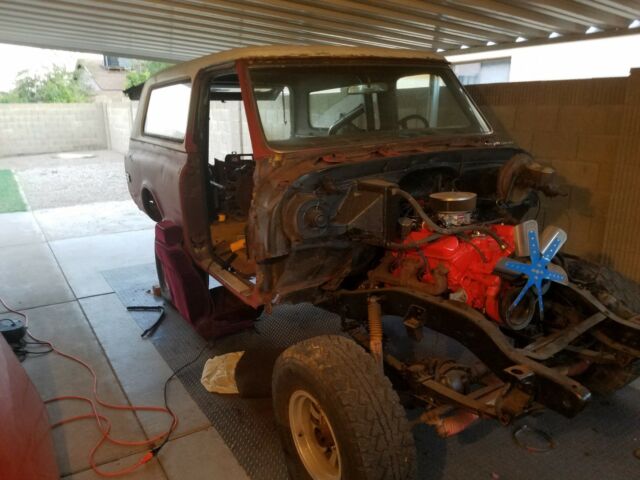 1969 LIGHT RED Chevrolet Blazer SUV