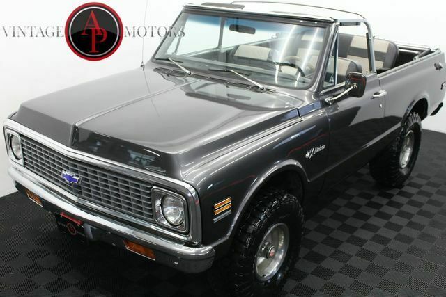 1969 Gray Chevrolet Blazer --