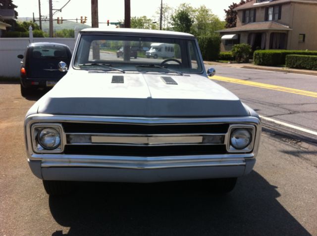 1969 Gray Chevrolet C-10 Standard Cab Pickup