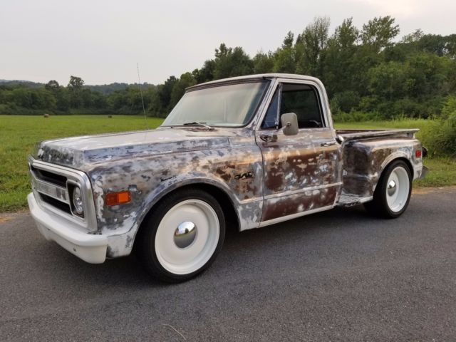 1969 White Chevrolet C-10 Standard Cab Pickup