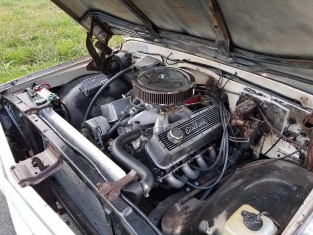 1969 White Chevrolet C-10 Standard Cab Pickup
