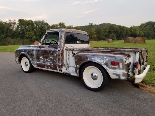 1969 White Chevrolet C-10 Standard Cab Pickup