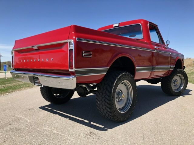 1969 Red Chevrolet C10 Pickup (Truck)