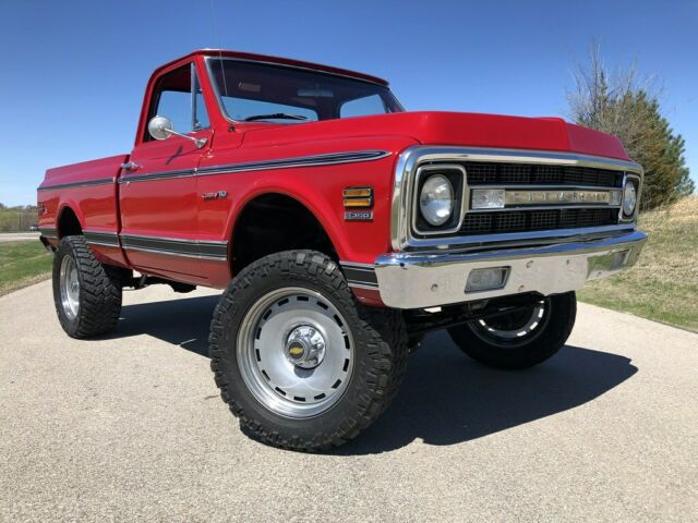 1969 Red Chevrolet C10 Pickup (Truck)