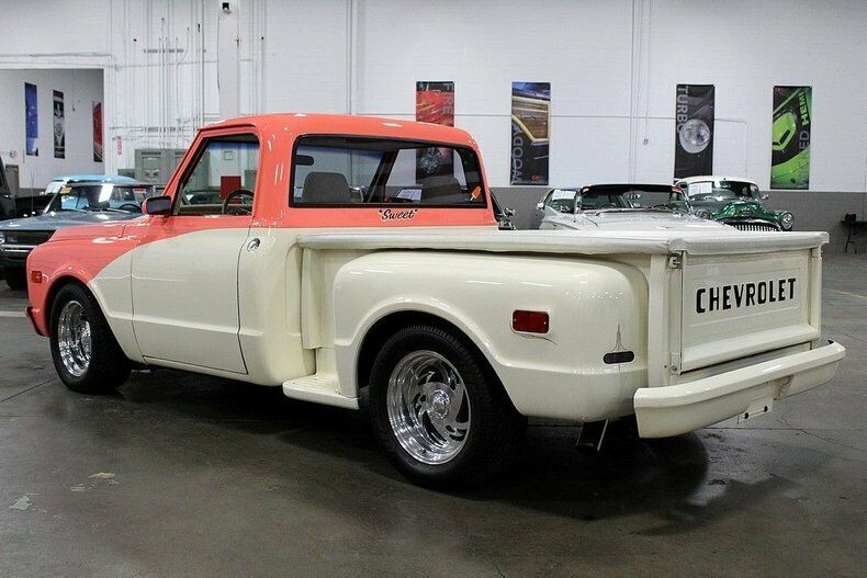 1969 Orange Chevrolet C-10 --