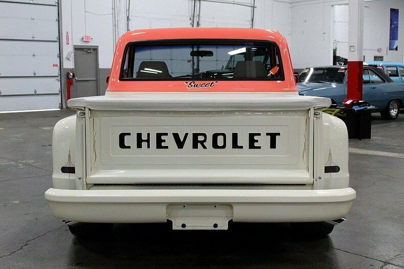1969 Orange Chevrolet C-10 --