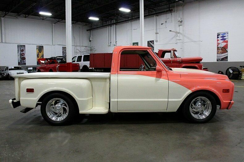 1969 Orange Chevrolet C-10 --