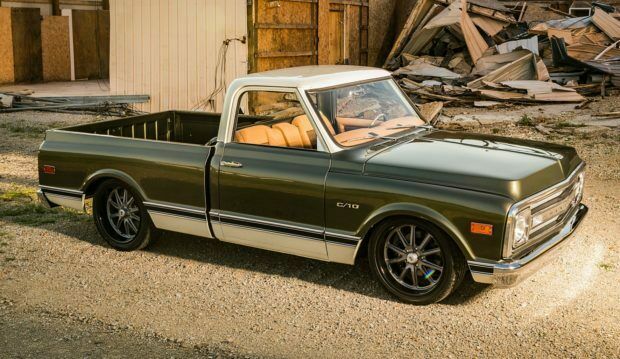 1969 Green Chevrolet C-10