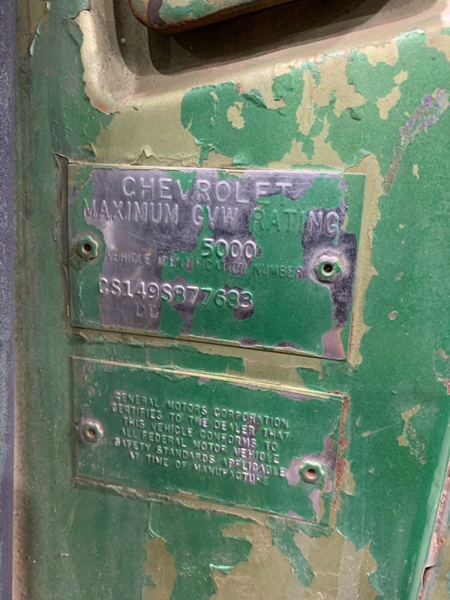 1969 Blue Chevrolet C-10 Standard Cab Pickup