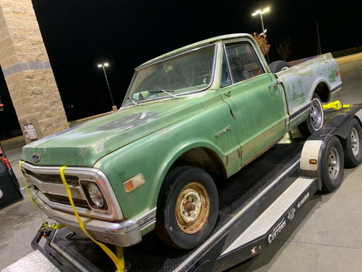 1969 Blue Chevrolet C-10 Standard Cab Pickup