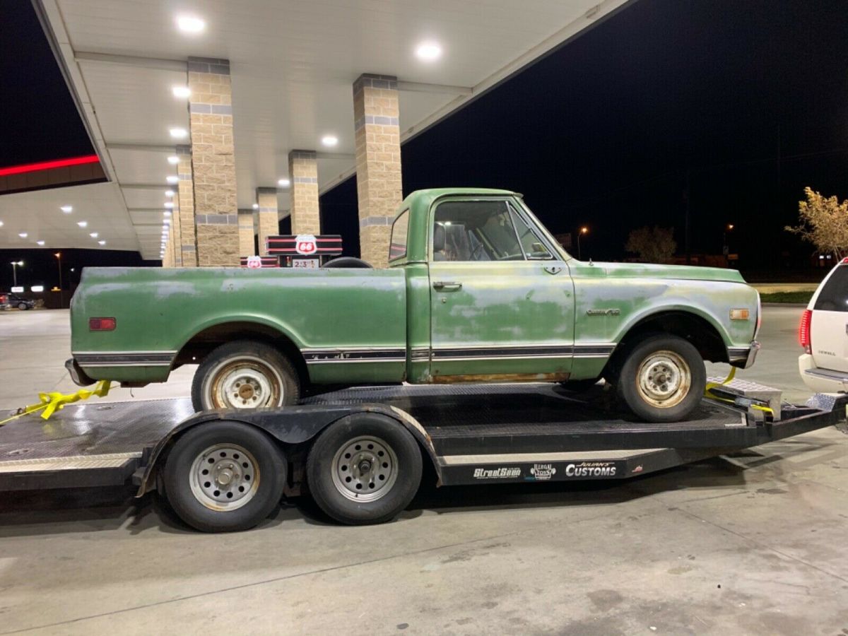1969 Blue Chevrolet C-10 Standard Cab Pickup