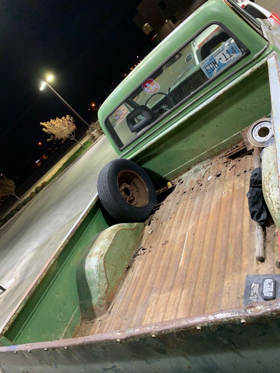 1969 Blue Chevrolet C-10 Standard Cab Pickup