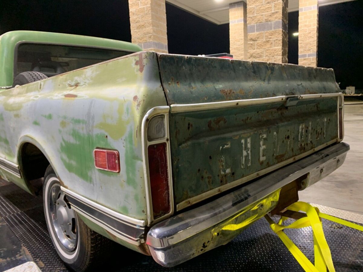 1969 Blue Chevrolet C-10 Standard Cab Pickup