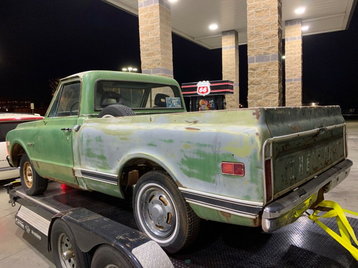 1969 Blue Chevrolet C-10 Standard Cab Pickup