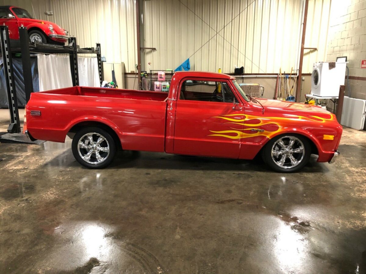 1969 Red Chevrolet C-10