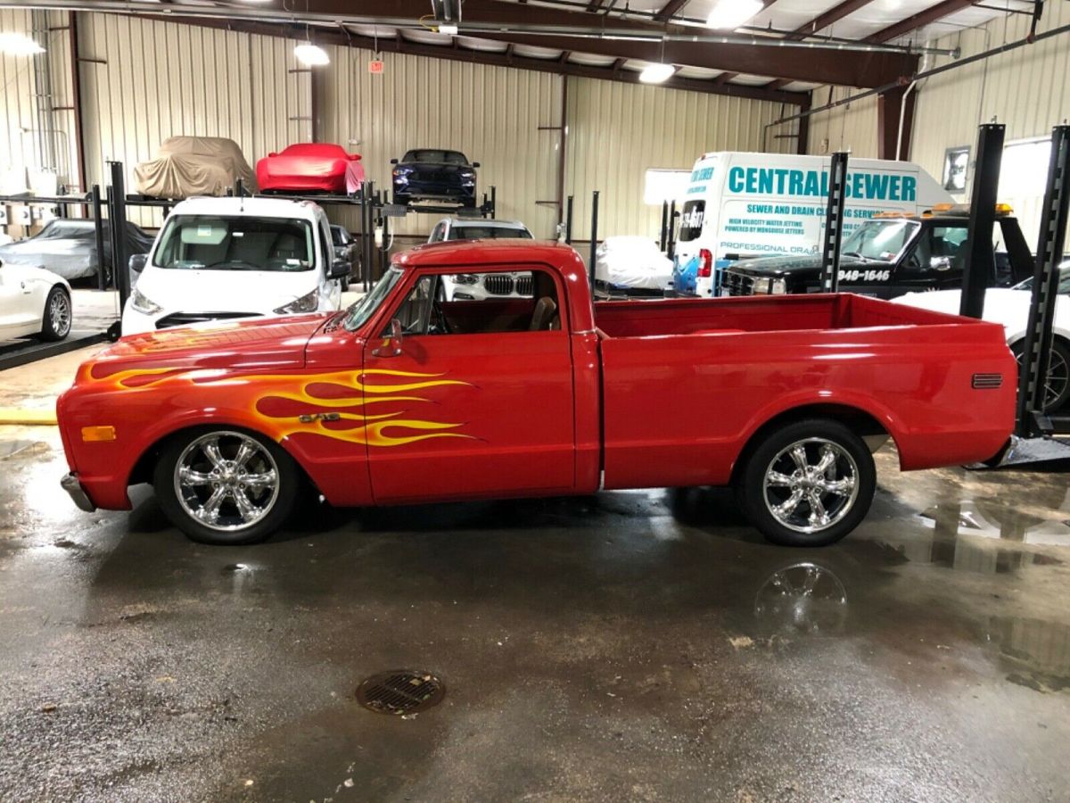 1969 Red Chevrolet C-10