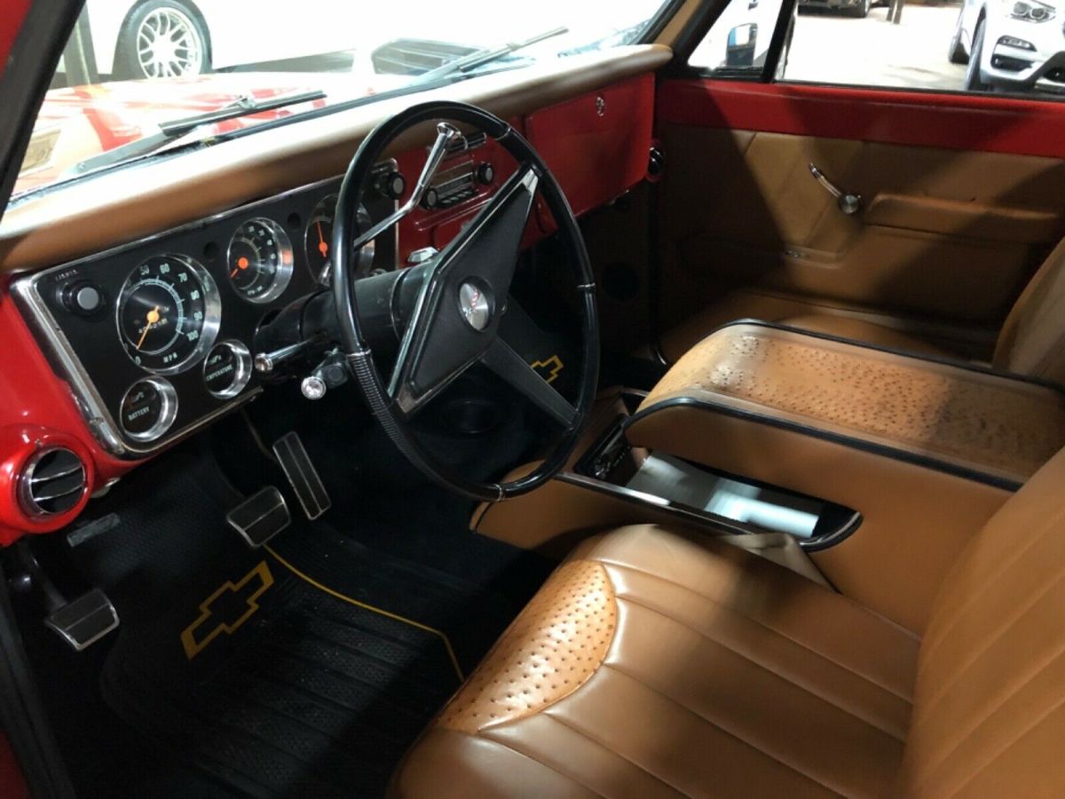 1969 Red Chevrolet C-10