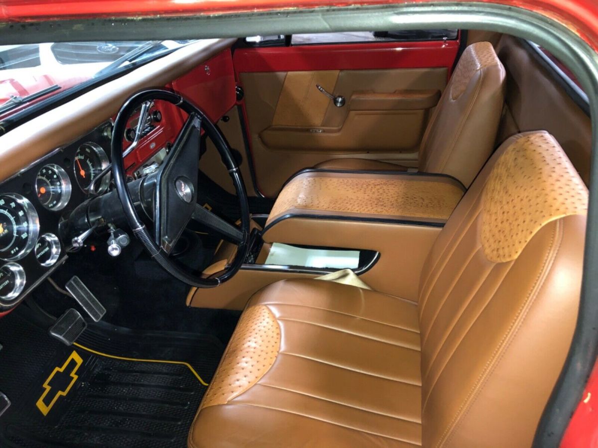 1969 Red Chevrolet C-10