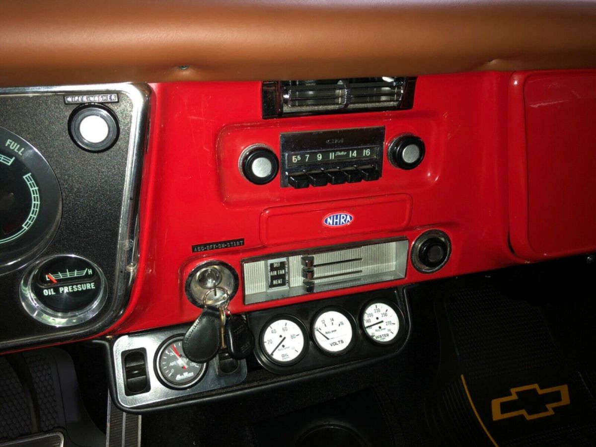 1969 Red Chevrolet C-10