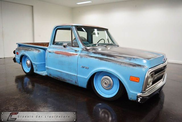 1969 Blue Chevrolet C-10 Pickup
