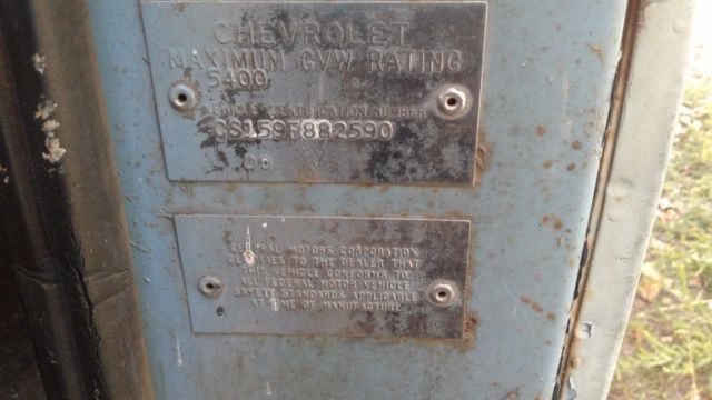 1969 Blue Chevrolet C-10 Panel