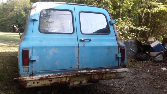 1969 Blue Chevrolet C-10 Panel