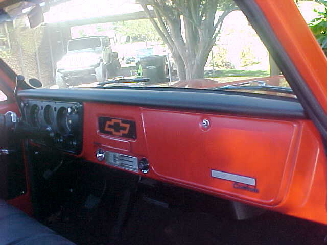 1969 light red Chevrolet C-10 Standard Cab Pickup