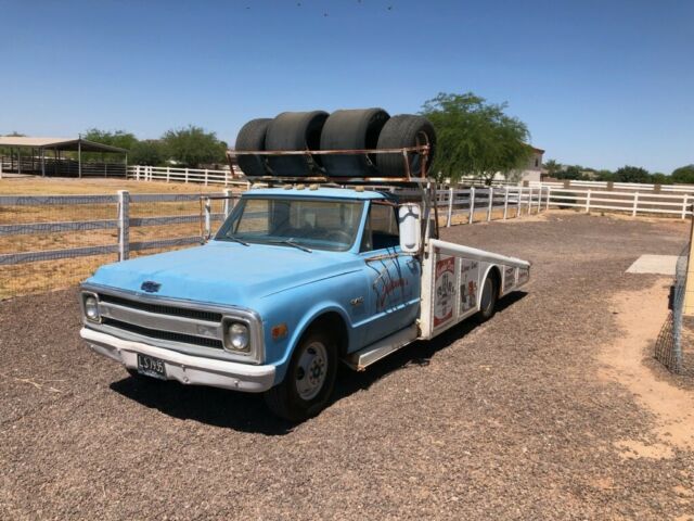 1969 Blue Chevrolet C-10 Cab & Chassis
