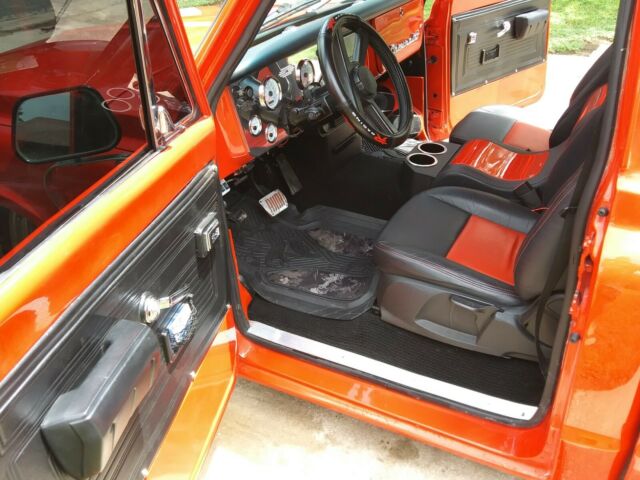 1969 Red Chevrolet C-10