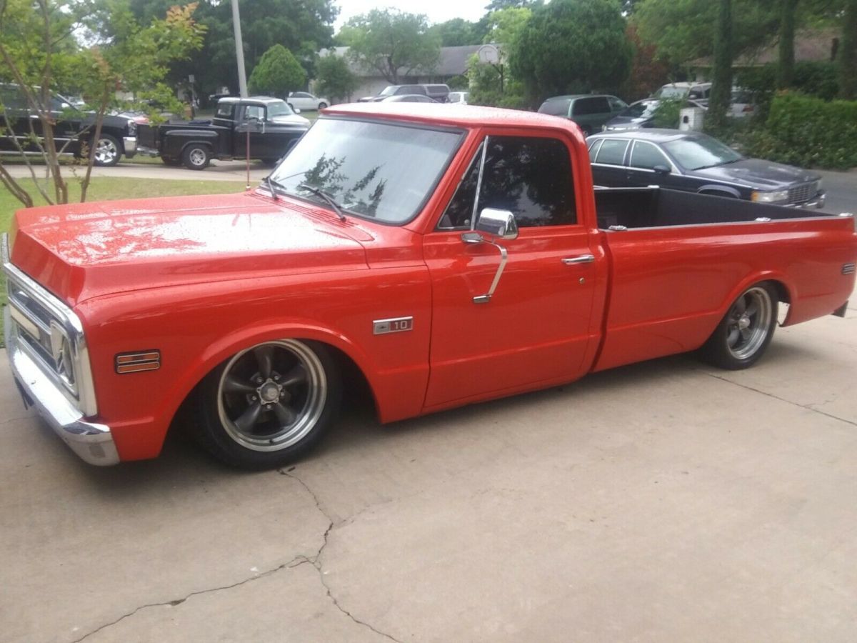 1969 Red Chevrolet C-10