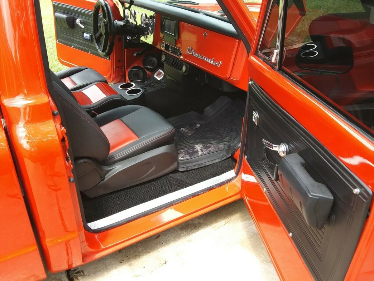 1969 Red Chevrolet C-10