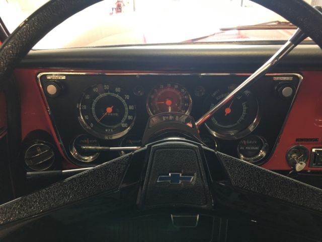 1969 Red Chevrolet C-10 PICK UP