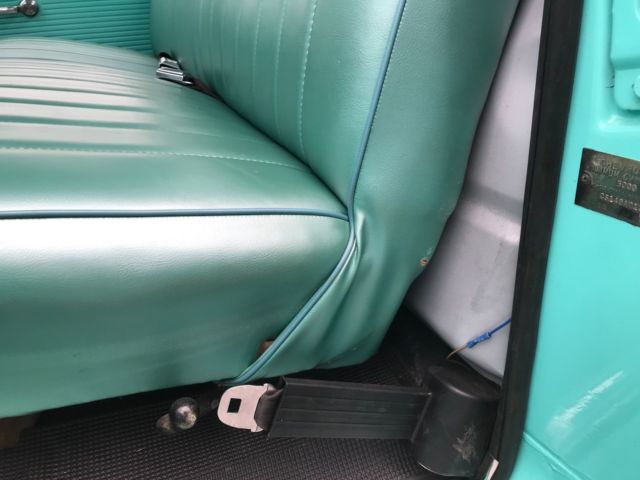 1969 turquoise Chevrolet C-10 Stepside