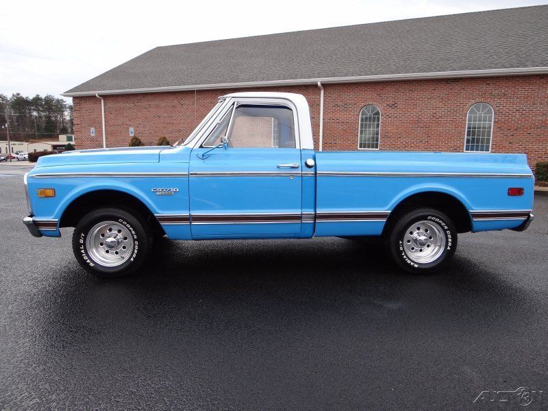 1969 Blue Chevrolet C-10 Pickup Truck